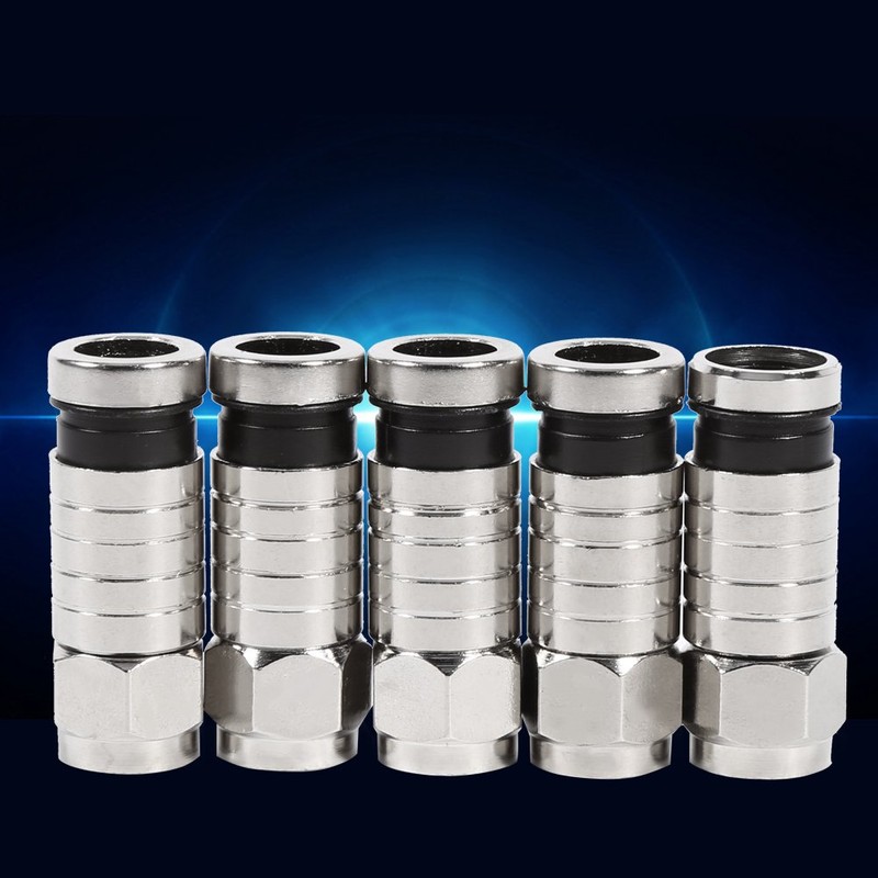 Coax Cable Crimper, Compression Tool Kit F RCA RG58 Crimper