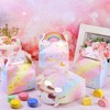 Rainbow Cloud Gift Boxes Party Supplies Rainbow Party Favor Boxes