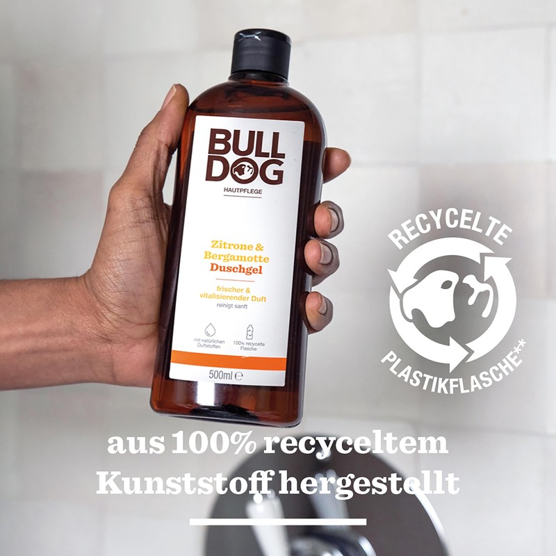 Bulldog Lemon & Bergamot Shower Gel, 500 ml