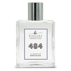 BIOCURA BC Perfume 484 Inspired by Rosh has Man Replica Fragrance Dupes Eau de Parfum Spray Bottle 3.4 Fl Oz/100ml-X1