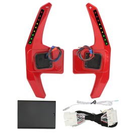 LED Paddle Shifter Extension APP Controller Replacement For A3 S3 RS3 A4 S4 RS4 B8.5 A5 S5 RS5 A6 S6 RS6 A7 S7 RS7 Red