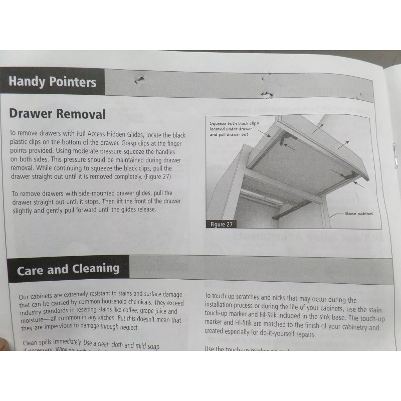 American Woodmark Drawer Latch Set for Cushion Close ® Kitchen