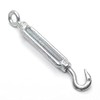 Merriway BH04226 (2 Pcs) Turnbuckle Strainer Hook to Eye Wire