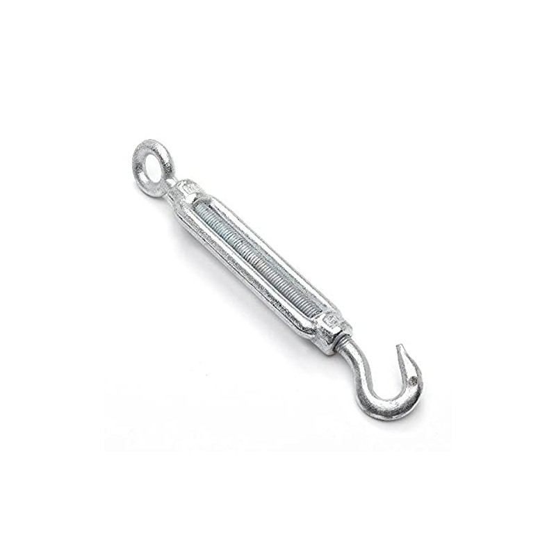 Merriway BH04226 (2 Pcs) Turnbuckle Strainer Hook to Eye Wire
