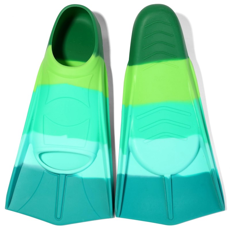 Foyinbet Kids Swim Fins,Kid Fins Short Youth Swimming Flippers for
