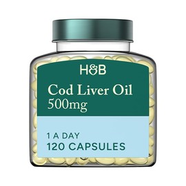 Holland & Barrett Cod Liver Oil 500mg 30 Capsules