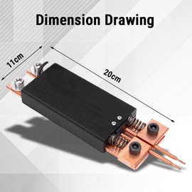 DEWIN Spot Welding Pen, Portable Automatic Welding Pen with 1 X Hex Key for Craftsmen and Beginners for Outdoor Industrial Spot Welding