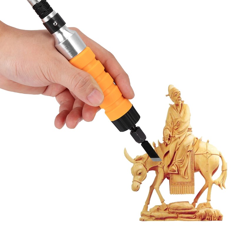 5 Blade Hose Set Woodworking Carving Chisel Engravers Tool Electric