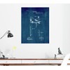Pocket Knife Patent Print Midnight Blue (16" x 20") M15755