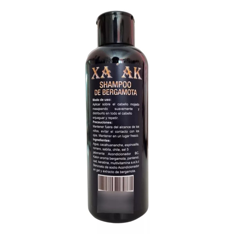 xa ak Shampoo Crecimiento Capilar Bergamota Xa Ak