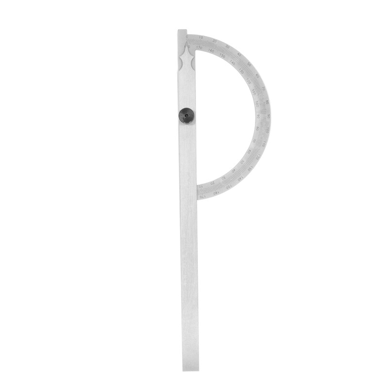 Angle Finder Carbon Steel Fastened Protractor with Scale Multifunctional Round