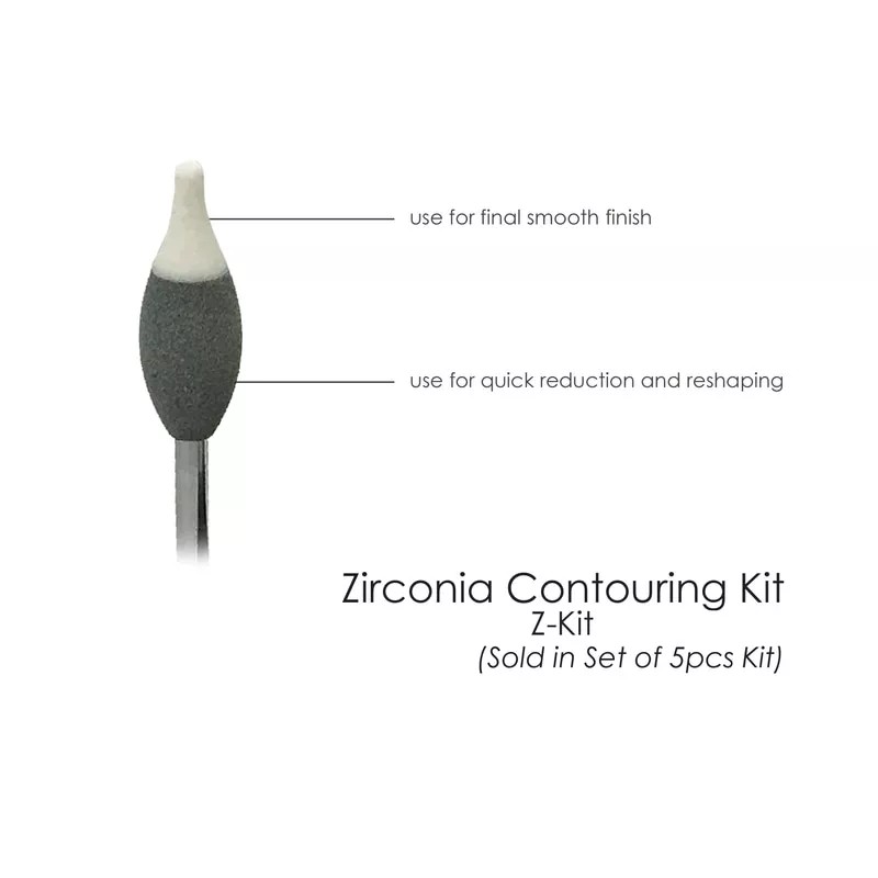 Private Label Zirconia Contouring Kit For Zirconia green state /