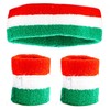 Funny Guy Mugs Italy Unisex Sweatband Set (3-Pack: 2 Wristbands
