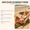 100ML Long Wear Waterproof Concealer,Leg Makeup Coverage,Waterproof Body Foundation&Bo-dy Concealer,Leg