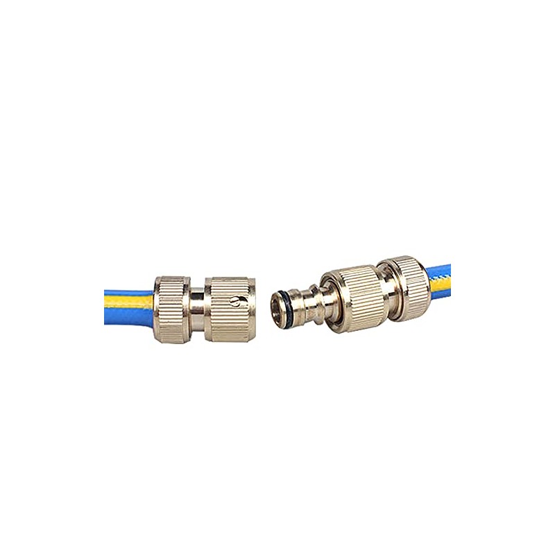SEIWEI 3 Pieces Brass Garden Hose Accessories for Hose Repair