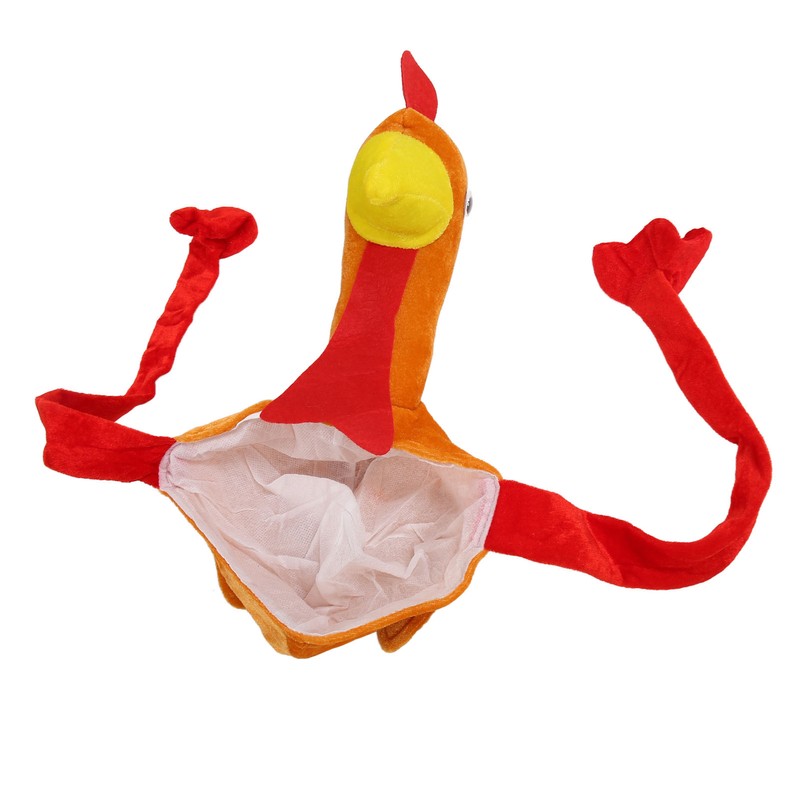 2Pcs Turkey Hat Light Bright Colors Durable Polyester Soft Breathable
