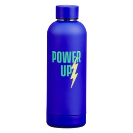Yes Studio YST201 Power Up Water Bottle, 18/10 Steel