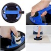 IMT 8" Glass Suction Cup with Metal Handle, Heavy Duty