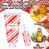 Heigble 144 Pcs Christmas Candy Cane Lip Balm Hand Cream