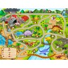 Booooom Jackson Adventures Dinosaur Carpet for Kids,Children Dinosaur Rug,Interactive Learning