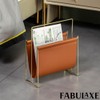 Fabulaxe Magazine Holder and Rack for Desktop, Home Office, Living