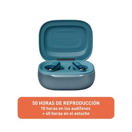 JBL Live Flex 3 Audífonos Inalámbricos NC Bluetooth, Drivers de 12mm, Reproducción 50 Horas, Resistentes al Agua y Polvo IP54 - Azul