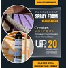Vega Bond SF001 1-Pack with Cleaner Insulation Foam, Purple (20