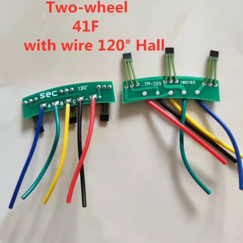 SaiDian 2Pcs E Bike Hall Sensor 2-Wheels Electric Vehicles Motor