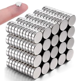 Miangsy 200 pieces 4 x 3 mm magnets strong for magnetic board, fridge, DIY