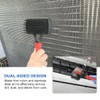 LANMU Air Conditioner Evaporator Coil Cleaning Brush AC Condenser Coil
