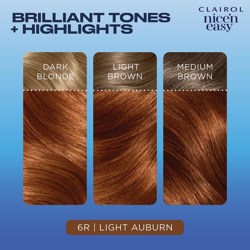 Clairol Nice'n Easy Crème, Natural Looking Oil Infused Permanent Hair