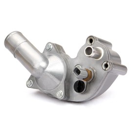 MILIPARTS Upgrade Aluminum Thermostat Housing Assembly Replacement for 2005-2010 Ford Mustang 4.0L NA Replaces Parts 5R3Z-8592-BA 5R3Z8592BA