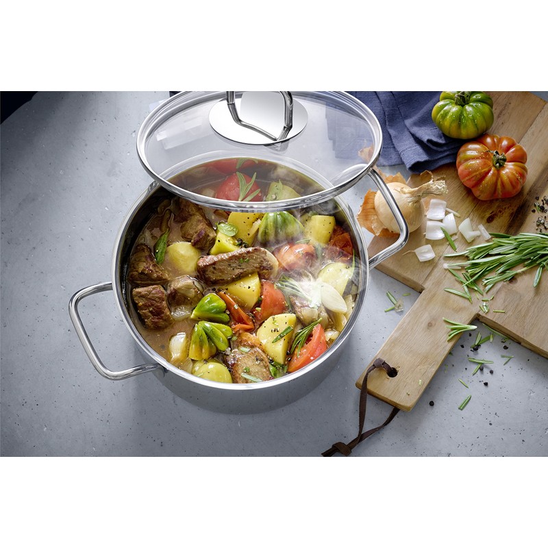 WMF Small Cooking Pot 16 cm Stackable Induction Cooking Pot