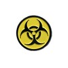 GBJUK Bio Hazard Symbol Enamel Pin Lapel Badge with Butterfly