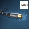 Hama Coaxial Aerial Cable 3 m Long 120 dB (Coaxial