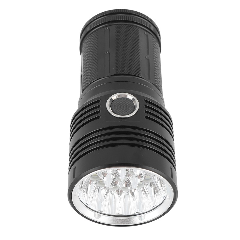 Strong Light Flashlight 10000LM 300‑500 Meters LED 4 Modes Rechargeable