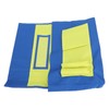 Chairback Pocket with Clear Label Slot Strong Stitching 600D Oxford