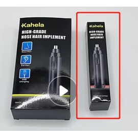 Rechargeable Nose Hair Trimmer Clipper, Professional Painless Ear Hair Trimmer for Men Women, Waterproof Electric Facial Hair Trimmer, Ease of Cleaning