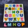 Unbranded alphabet and numbers wooden puzzle