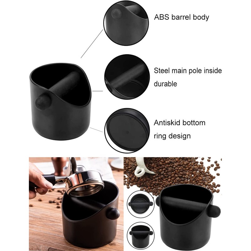 Modern Espresso Knock Box, Coffee Knock Box Espresso Dump Bin