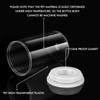 JOVITEC 100 Pieces Plastic Film Canister Holder 35 mm Empty