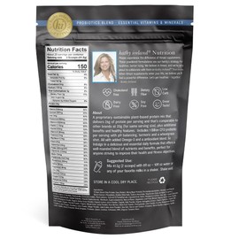 AMAXI Daily Essentials Plant Based Protein Powder Mix, Vanilla, 1.85 lbs