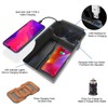 Wireless Phone Charging Pad Organizer Box with Water Cup Holder
