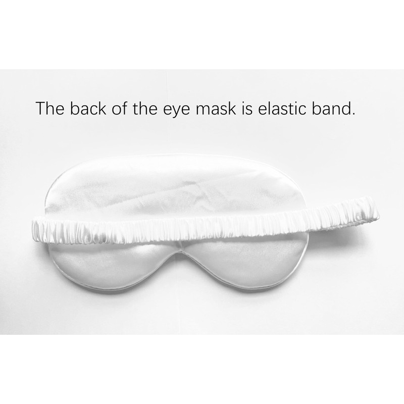 QSYW Silk Eye Mask for Sleeping - Satin Eye Cover