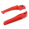 1 Pair Foot Pegs Bracket Kit Aluminium Alloy Motorcycle Foot