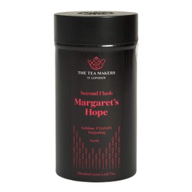 The Tea Makers of London Margaret's Hope Second Flush FTGFOP1 Darjeeling Black Tea (125g Caddy)