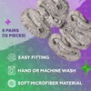 HOGA Set of 12 Microfibre Cloths as Replacement for Automatic