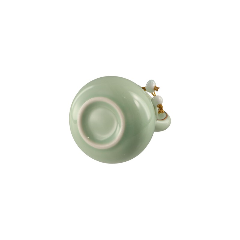 Leadigol Ceramic Jar Porcelain Tea Jar Food Storge Canister Dry