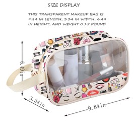 BNQL Makeup Artist Gifts Cosmetic Bag Esthetician Gift Just A Girl Who Loves Makeup Cosmetologist Travel Cosmetic Pouch Bag