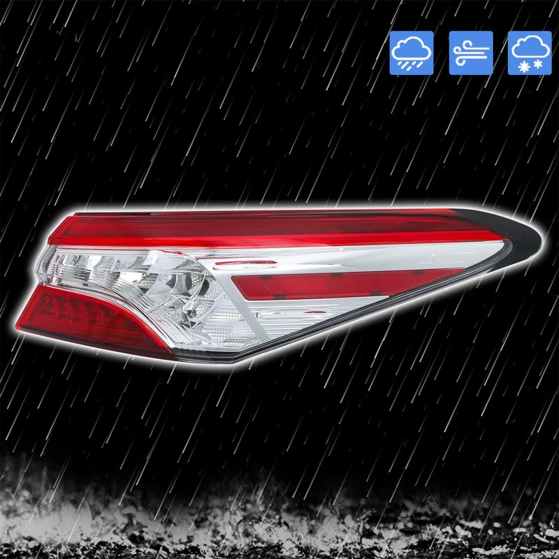 labwork Right Outer Tail Light Replacement for Toyota Camry XSE